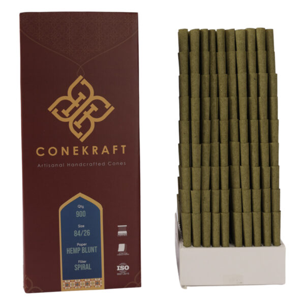 84mm hemp blunt spiral
