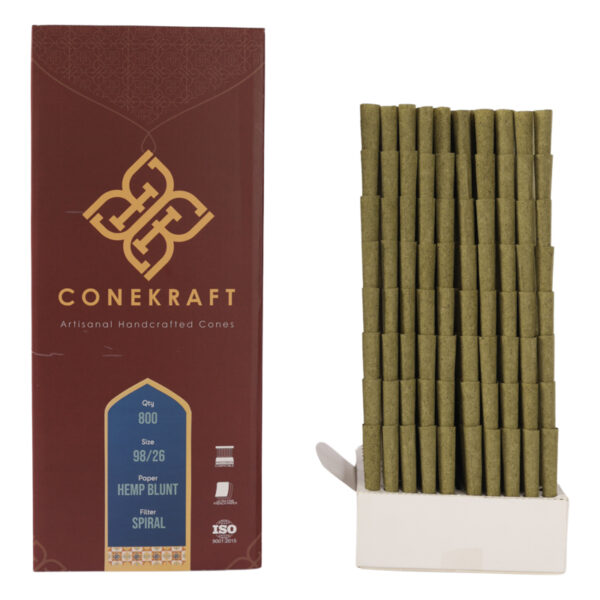 98mm hemp blunt spiral